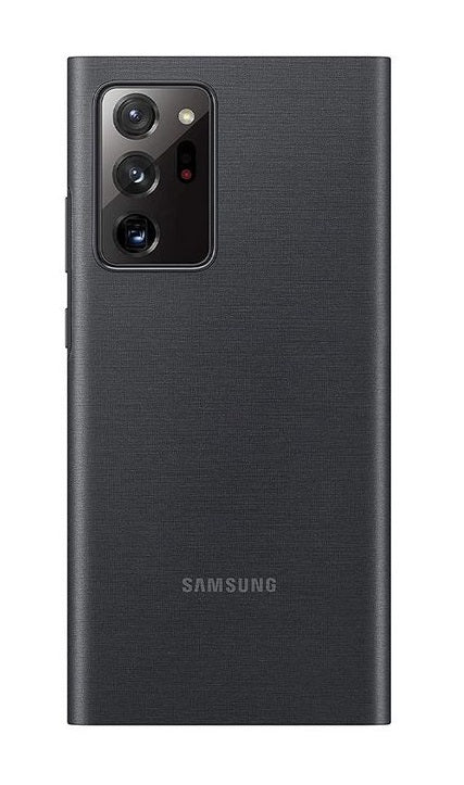 Оригинален Активен Калъф за Samsung Note 20 Ultra Clear View Cover Book Case Ef-Zn985cbe, Черен (2)