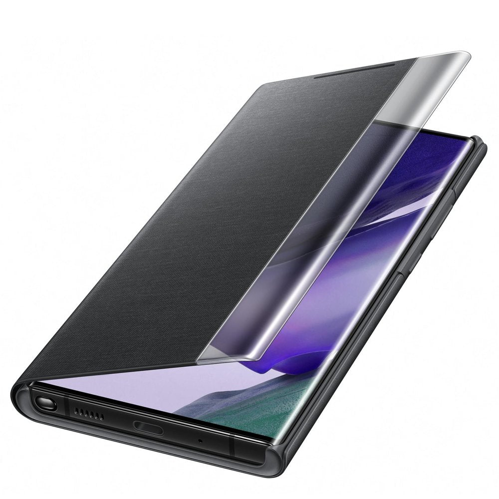 Оригинален Активен Калъф за Samsung Note 20 Ultra Clear View Cover Book Case Ef-Zn985cbe, Черен (3)