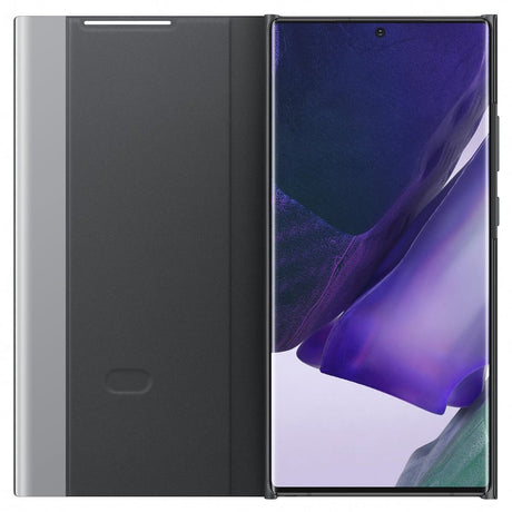 Оригинален Активен Калъф за Samsung Note 20 Ultra Clear View Cover Book Case Ef-Zn985cbe, Черен (4)
