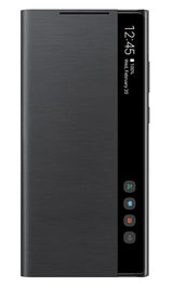 Оригинален Активен Калъф за Samsung Note 20 Clear View Cover Book Case Ef-Zn980cbe, Черен