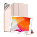 Калъф с Pen Поставка за iPad 9/ 8/ 7 10.2", Dux Ducis Osom Case, Розов