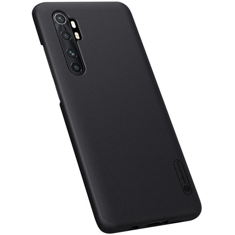 Калъф с Поставка за Xiaomi Mi Note 10 Lite, Nillkin Super Frosted Case, Черен (2)
