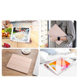 Калъф с Pen Поставка за iPad 9/ 8/ 7 10.2", Dux Ducis Osom Case, Розов (2)