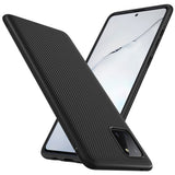 Силиконов Калъф за Samsung Note 10 Lite, Twill Case, Черен (2)