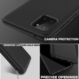 Силиконов Калъф за Samsung Note 10 Lite, Twill Case, Черен (7)