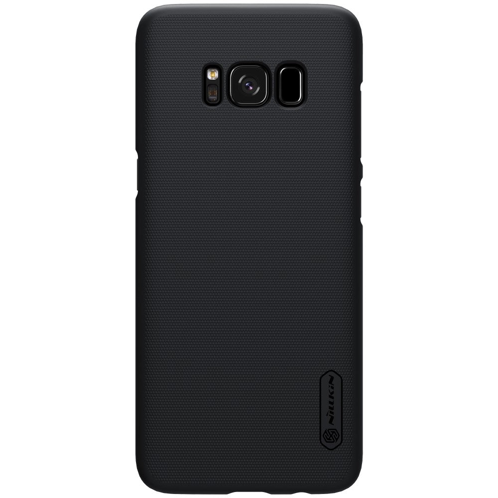 Калъф с Поставка за Samsung S8, Nillkin Super Frosted Case, Черен (2)
