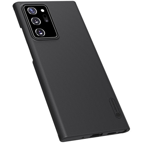 Калъф с Поставка за Samsung Note 20 Ultra, Nillkin Super Frosted Case, Черен (3)