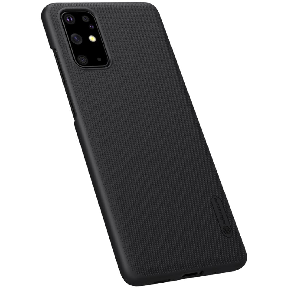 Калъф с Поставка за Samsung S20 Plus, Nillkin Super Frosted Case, Черен (4)