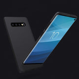 Калъф с Поставка за Samsung S10 Plus, Nillkin Super Frosted Case, Черен (2)