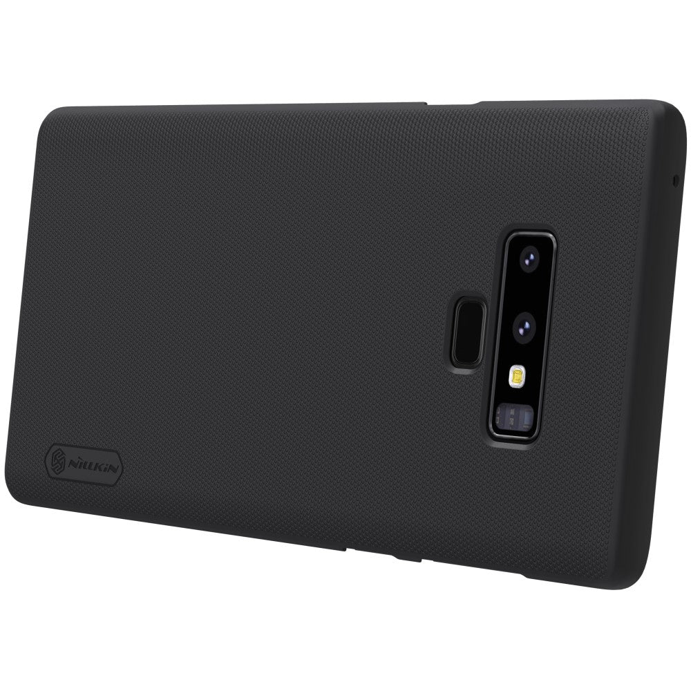 Калъф с Поставка за Samsung Note 9, Nillkin Super Frosted Case, Черен (5)