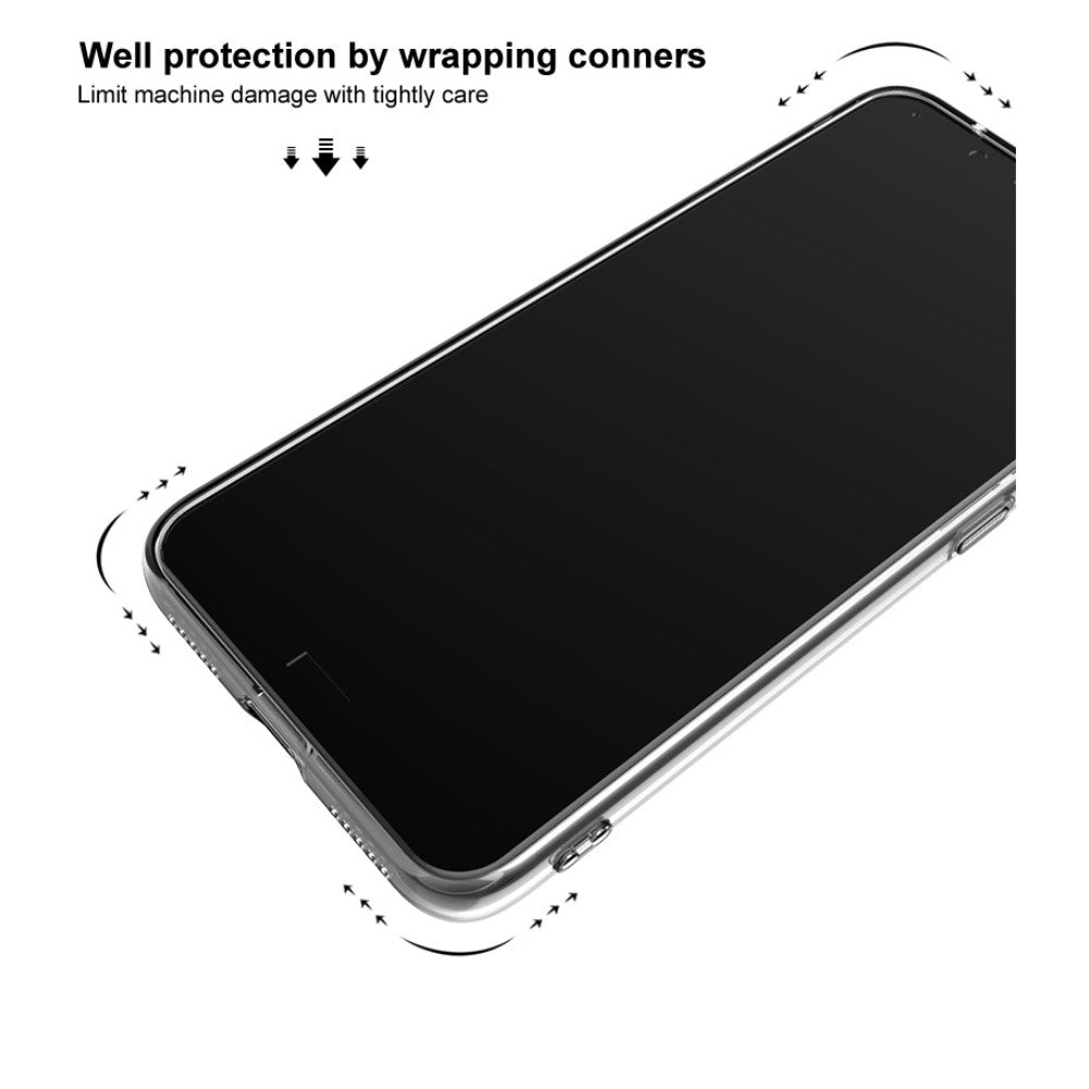 Силиконов Калъф за Samsung A41, Imak Crystal Case UX-5, Прозрачен (5)