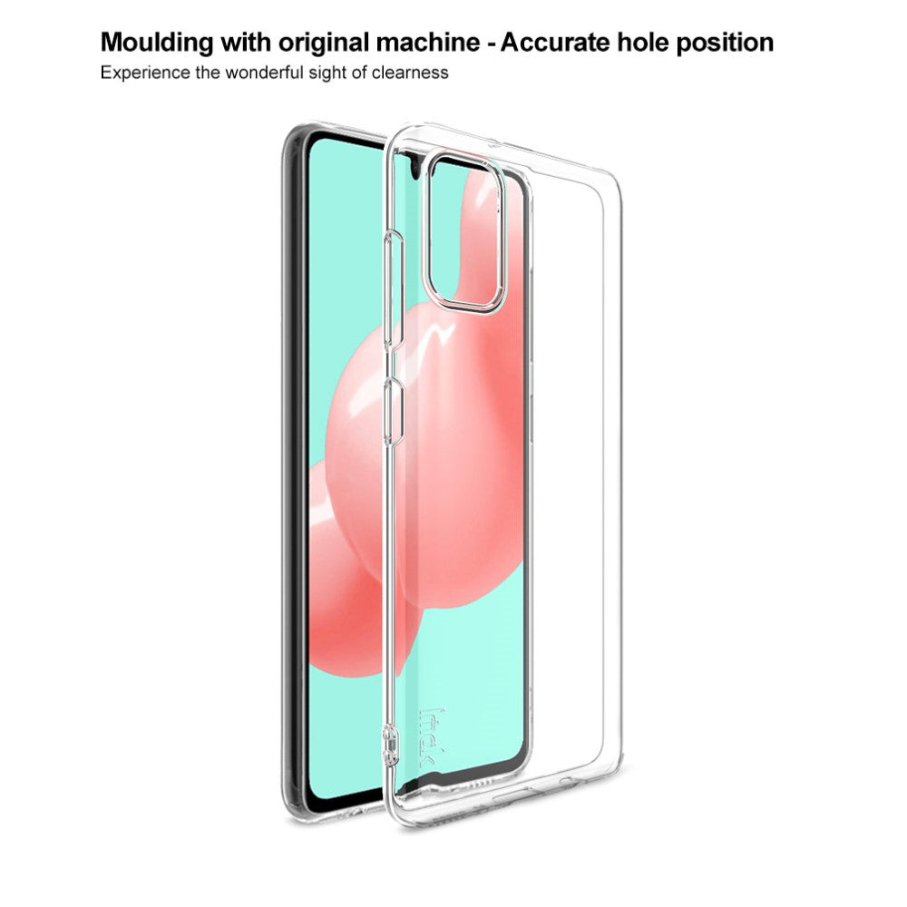 Силиконов Калъф за Samsung A41, Imak Crystal Case UX-5, Прозрачен
