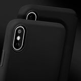 Силиконов Калъф за Samsung A71, Liquid Soft Case, Черен (3)