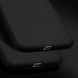 Силиконов Калъф за Samsung A71, Liquid Soft Case, Черен (5)