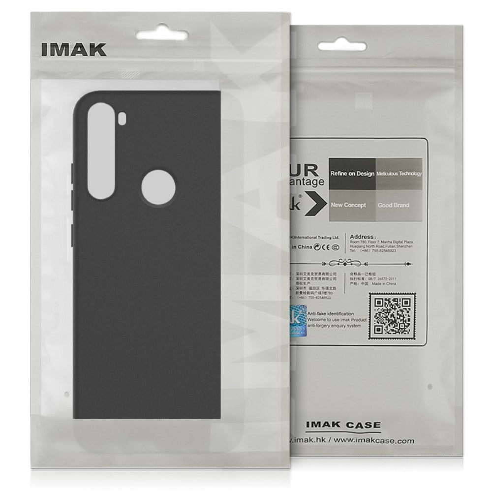 Силиконов Калъф за Huawei P40 Lite E, Imak UC-1 Case, Черен (7)