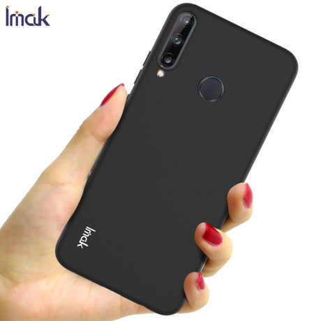 Силиконов Калъф за Huawei P40 Lite E, Imak UC-1 Case, Черен (2)