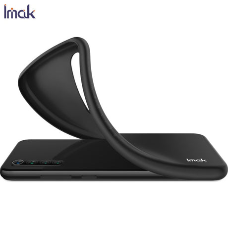 Силиконов Калъф за Huawei P40 Lite E, Imak UC-1 Case, Черен (3)