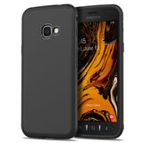 Силиконов Калъф за Samsung Xcover 4s, Twill Case, Черен