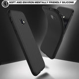 Силиконов Калъф за Samsung Xcover 4s, Twill Case, Черен (8)