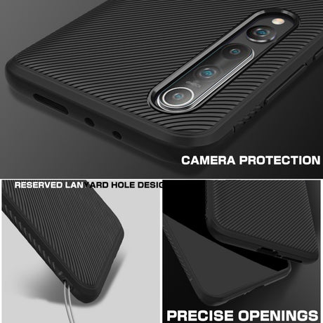 Силиконов Калъф за Xiaomi MI 10 Pro, Twill Case, Черен (5)