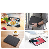 Калъф с Pen Поставка за iPad Pro 11, Dux Ducis Domo Case, Черен (5)