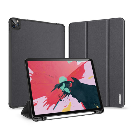 Калъф с Pen Поставка за iPad Pro 11, Dux Ducis Domo Case, Черен