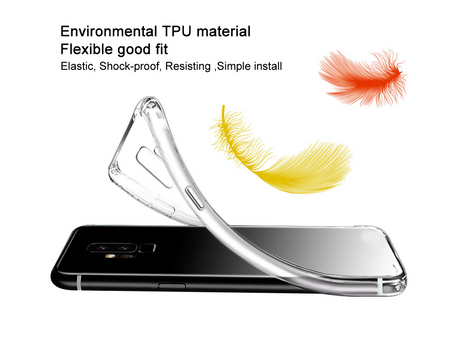 Противоударен Силиконов Калъф за Huawei P30 Lite, Imak Armor Case UX-6, Прозрачен (2)