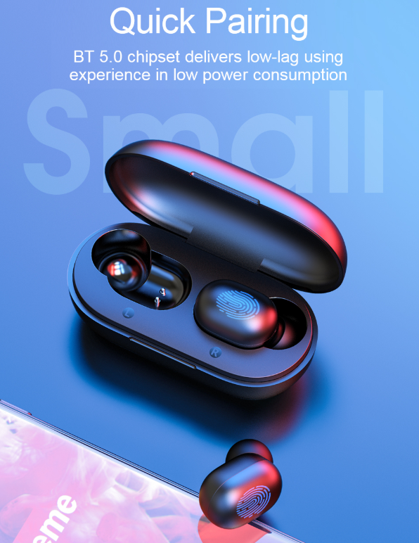 Безжични Слушалки за Xiaomi Handsfree Bluetooth GT1 Haylou, Черен