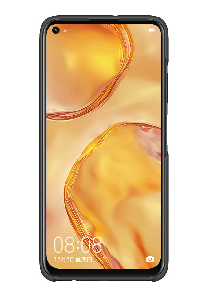 Оригинален Твърд Калъф за Huawei P40 Lite PC Case, Черен (3)