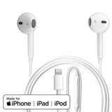 Слушалки за iPhone (Lightning), 4Smarts Handsfree Melody MFI, Бял