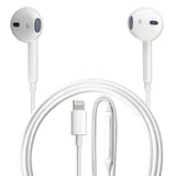 Слушалки за iPhone (Lightning), 4Smarts Handsfree Melody MFI, Бял (2)