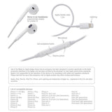 Слушалки за iPhone (Lightning), 4Smarts Handsfree Melody MFI, Бял (4)