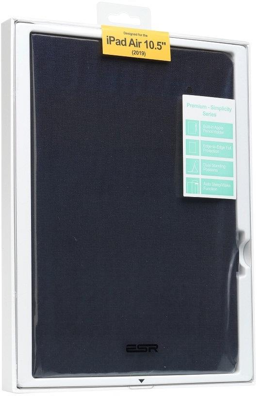 Калъф с Pen Поставка за iPad Air 3/ Pro 10.5", ESR Simplicity Case, Черен (6)