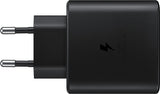 Оригинално Зарядно Samsung 45W 220v Super Fast Charger и USB-C Кабел Ep-Ta845xbe, Черен (4)