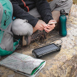 Соларна Външна Батерия, 4Smarts Power Bank TitanPack Slim 20000 mAh, Черен (5)