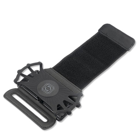 Спортен Калъф за Телефон за Ръка, 4Smarts Sports Armband Pro Wrist, Черен (4)