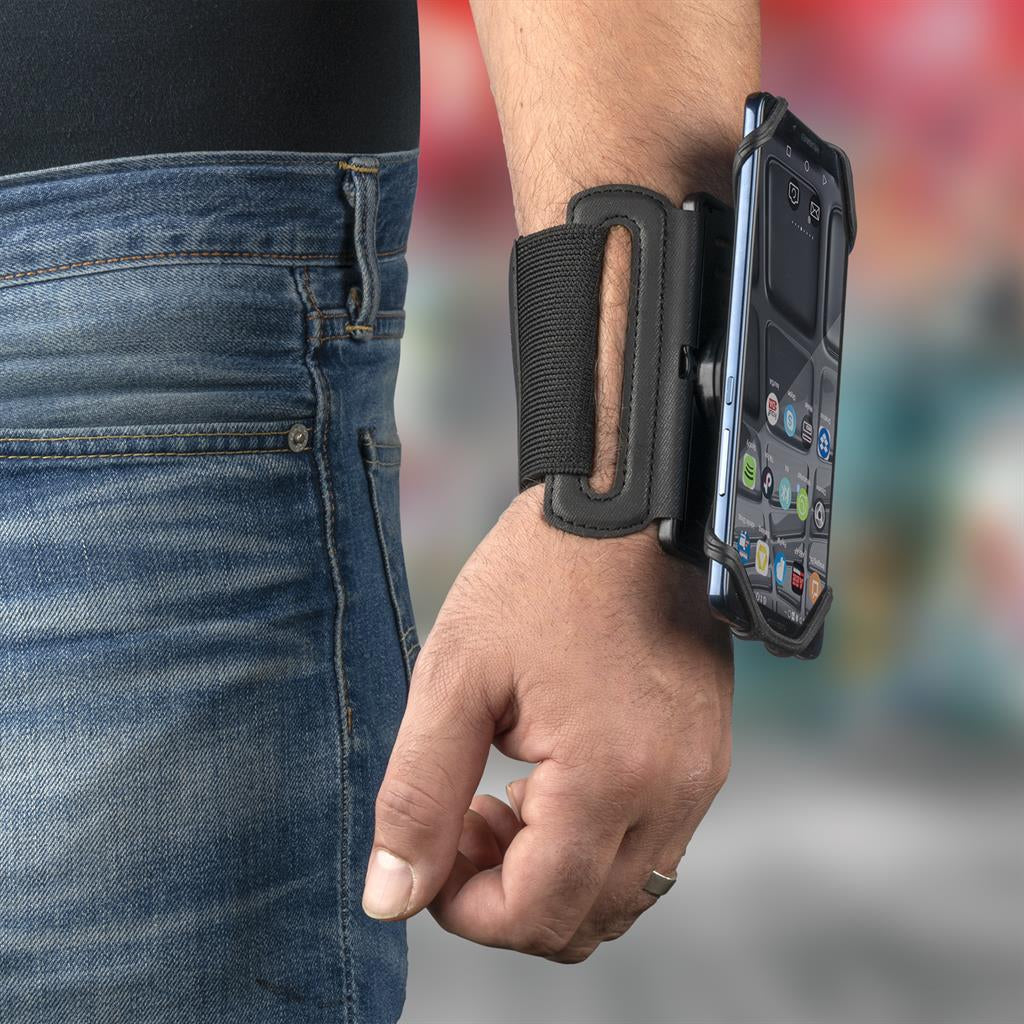 Спортен Калъф за Колело и Ръка, 4Smarts Sports Armband Pro Wrist & Bike, Черен (7)