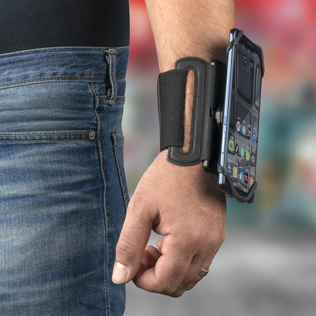 Спортен Калъф за Колело и Ръка, 4Smarts Sports Armband Pro Wrist & Bike, Черен (7)