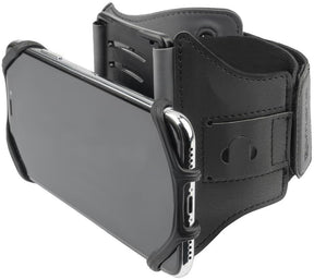 Спортен Калъф за Телефон за Ръка, 4Smarts Sports Armband Pro, Черен