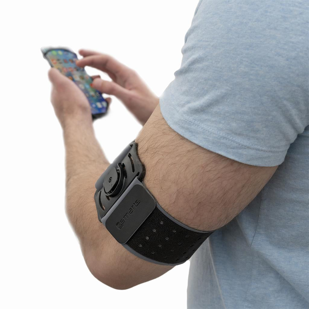 Спортен Калъф за Телефон за Ръка, 4Smarts Sports Armband Pro, Черен (5)