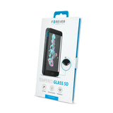 Извит Стъклен Протектор за iPhone SE 2022/2020 8/7, Forever 5D Clear WF Glass, Прозрачен