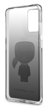 Луксозен Калъф за Samsung S20 Plus, Karl Lagerfeld Gradient Iconik Case, Черен (5)