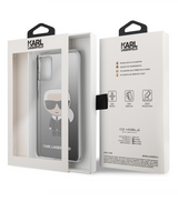 Луксозен Калъф за Samsung S20 Plus, Karl Lagerfeld Gradient Iconik Case, Черен (7)