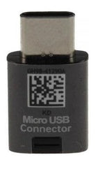 Оригинален Преход/Адаптер за Samsung micro-USB to USB-C EE-GN930BB, Черен (Bulk)