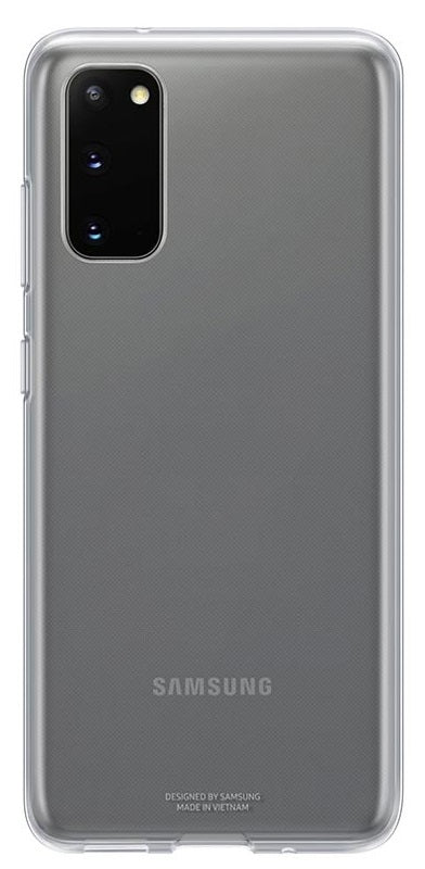 Оригинален Твърд Калъф за Samsung S20 Clear Cover Case EF-QG980TTE, Прозрачен
