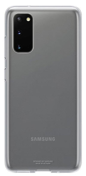 Оригинален Твърд Калъф за Samsung S20 Clear Cover Case EF-QG980TTE, Прозрачен