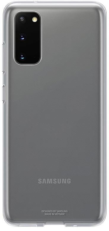 Оригинален Твърд Калъф за Samsung S20 Plus Clear Cover Case EF-QG985TTEGEU, Прозрачен
