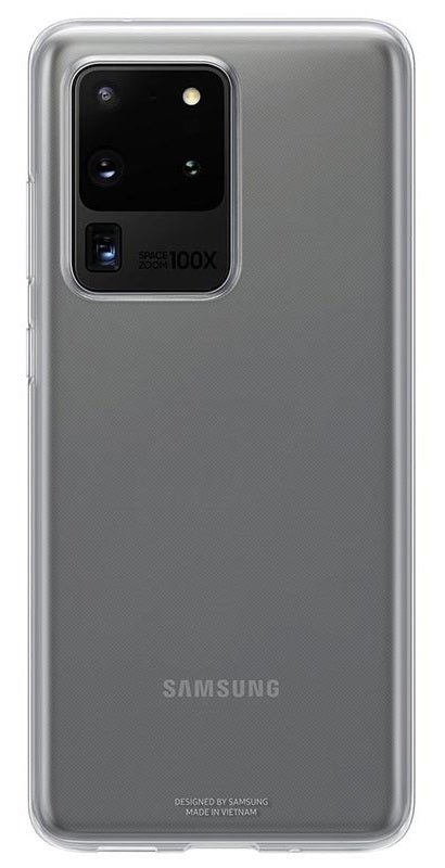 Оригинален Твърд Калъф за Samsung S20 Ultra Clear Cover Case EF-QG988TTEGEU, Прозрачен