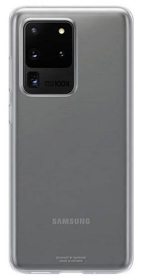 Оригинален Твърд Калъф за Samsung S20 Ultra Clear Cover Case EF-QG988TTEGEU, Прозрачен