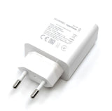 Оригинално Бързо Зарядно за Huawei P40 Pro/Lite, P30 Pro, Mate 20 Pro 220v Super Charger 2 AP84 & USB-C 40W, Бял, (Bulk) (4)
